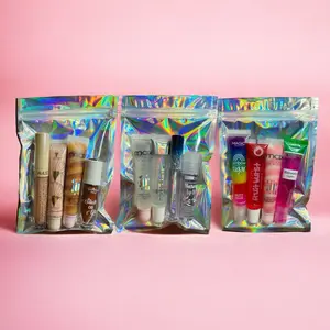 Lipgloss Bundle 4 Pack Variety Pack Glossy Bundle Lip Makeup Sets Lip Care