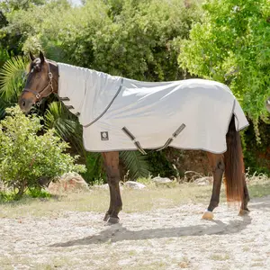 E24032-SIGY Equinavia Brisk Fly Sheet with Detachable Neck - Silver Gray