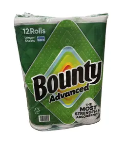 Bounty Advanced Paper Towels, 2-Ply, 103 Sheets, 12 Count