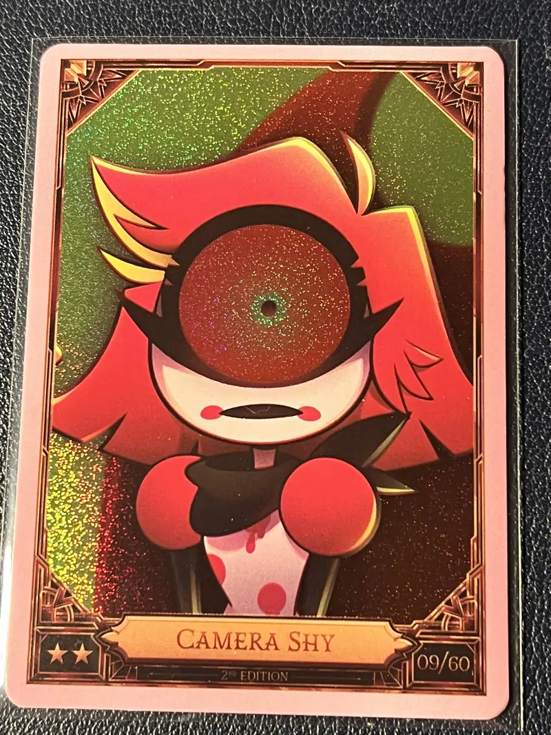 Hazbin Hotel Trading Card 2nd Edition Till The End Optichrome Foil
