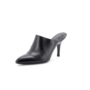 Pre-owned Hermes Women's NIB May Mules Leather 90 by Rebag