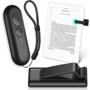 RF Remote Control Page Turner for Kindle Reading Surface Comics/Novels, iPhone Android Tablets Taking Photos and Video Remote Triggers