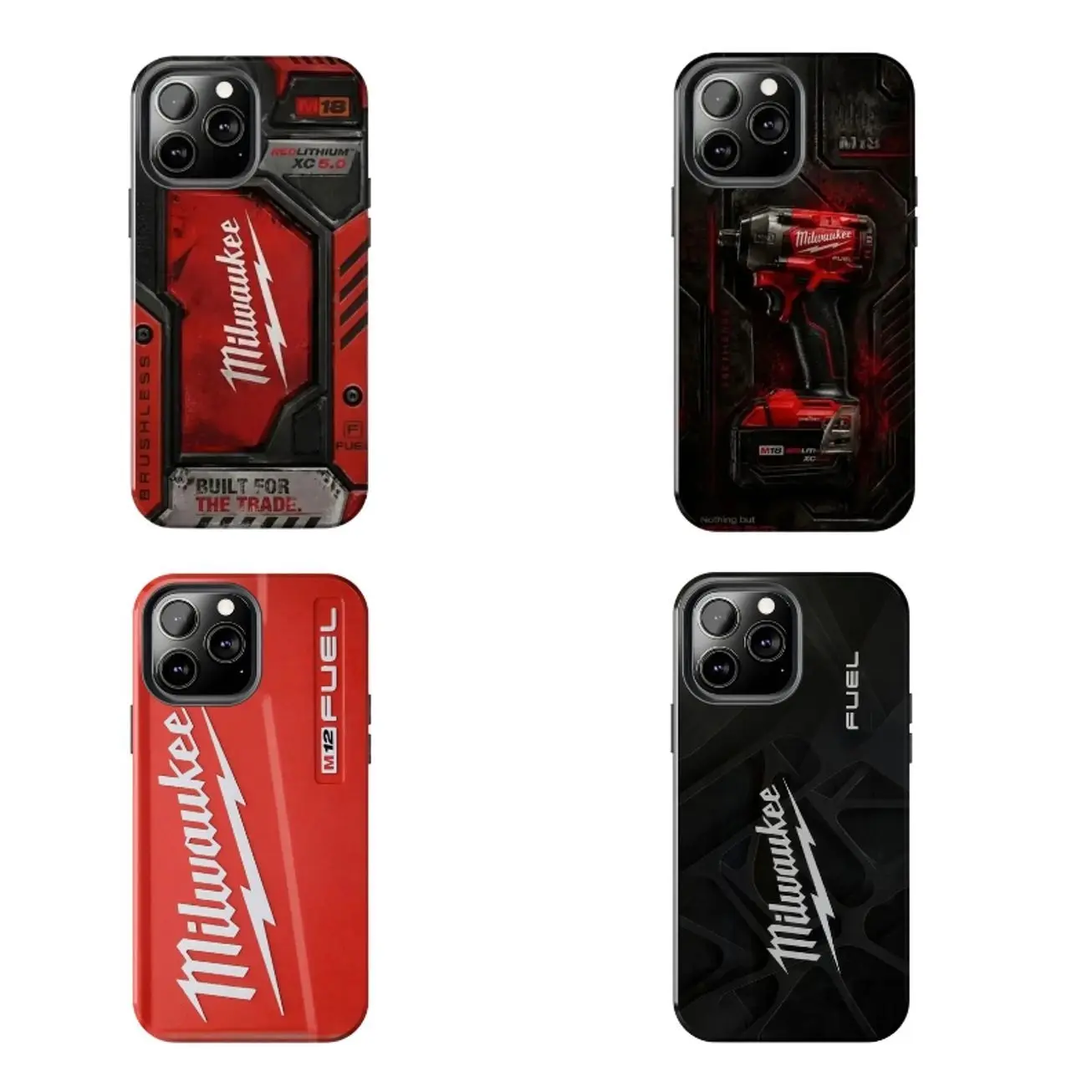 Milwaukee Tool Inspired Compatible with iPhone 11, 12, 13, 14, 15, 16, 17 & more – check our available size