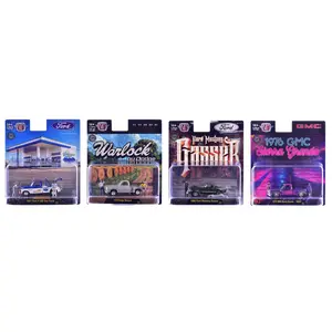 "Auto News" Release 19 Set of 4 Cars Limited Edition to 6000 pieces Worldwide 1/64 Diecast Model Cars by M2 Machines