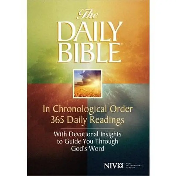 USED Book - Daily Bible-NIV: In Chronological Order 365 Daily Readings with Devotional Insights to Guide You Through God's Word by Smith, F. Lagard (Paperback) - english