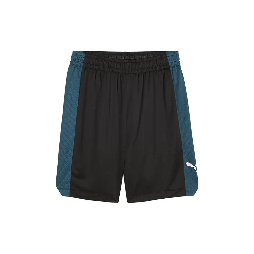 PUMA Mens Shot Blocker Shorts Casual Bottoms Casual - Black, Green