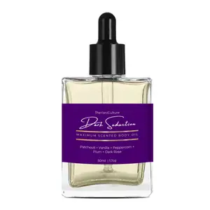 Dark Seduction Maximum Scented Body Oil - Floral Aroma - 1.7 oz skin oil