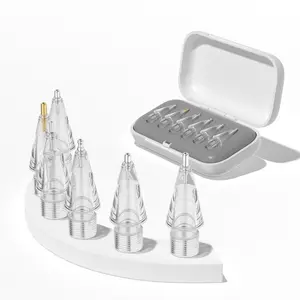 Apple Pencil Tip Replacement, Compatible with Apple Pencil Gen 1/2/3, Durable Metal Nib Upgrade, iPad Pro Stylus Pen Tip