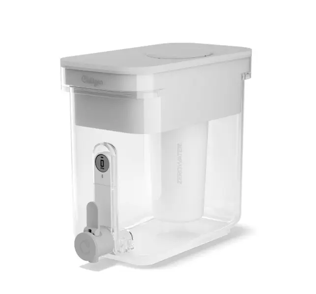 Culligan with ZeroWater Technology 22 Cup Water Dispenser with 5-Stage Advanced Water Filter