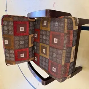Patchwork Upholstered Armchair