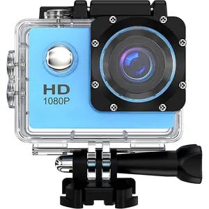 Action Camera, 1080P 12MP Sports Camera Full HD 2.0 Inch Action Cam 30m/98ft Underwater Waterproof Camera with Mounting Accessories Kit