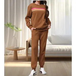 Color Block Rainbow Set | Minimalist Design | Vibrant Rainbow Active Set | Comfortable Rainbow Lounge Wear | Sporty Style |