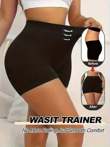 High Elasticity Plain Color Shapewear Seamless Women's Underwear S-Xl, Casual Style All Seasons, No Ca Prop 65 Warning, Womenswear