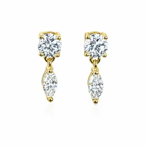 Double Marquise Drop