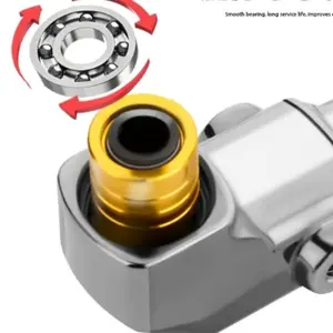 Right Angle Screwdriver, Multi-Purpose Hardware Tool Corner Adapter, 90 Degree 105 Degree Strong Magnetic Drill Bit Holder