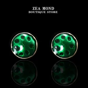 Copper Alloy Resin Retro Style Women's Earrings AS-ZH-31 Fashion Vintage Jewelry for Girls Party Gift