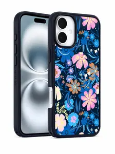 OtterBox iPhone 16 Plus Symmetry Series Case - Fairy Fauna Purple With MagSafe