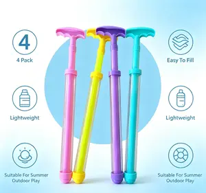 Random Color Firework Water Guns,Outdoor Summer Pool Party Toy, 360 Degree Spraying Dual Nozzle, Outdoor Water Soaker