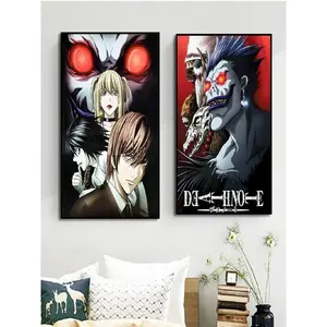 Japan Anime DEATH NOTE Poster for Living Room Wall Decor  Quality Canvas Painting  Cute Kawaii Cartoon Art  Home Decor  Wall Art