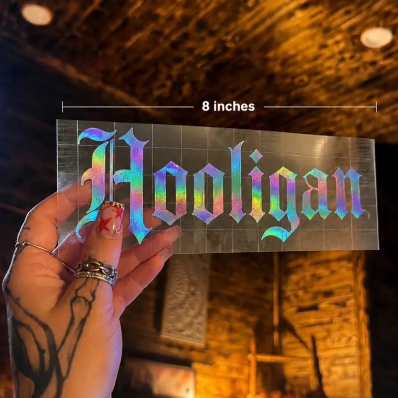 Hooligan Decal Graphics - Versatile Vinyl Stickers for Cars, Laptops (Durable, Easy-to-Apply Decorative Decals)