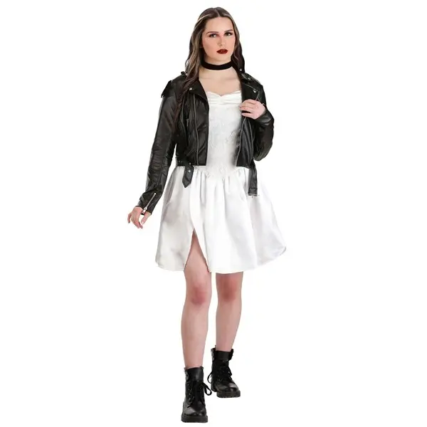 Women's Brutal Bride Doll Costume