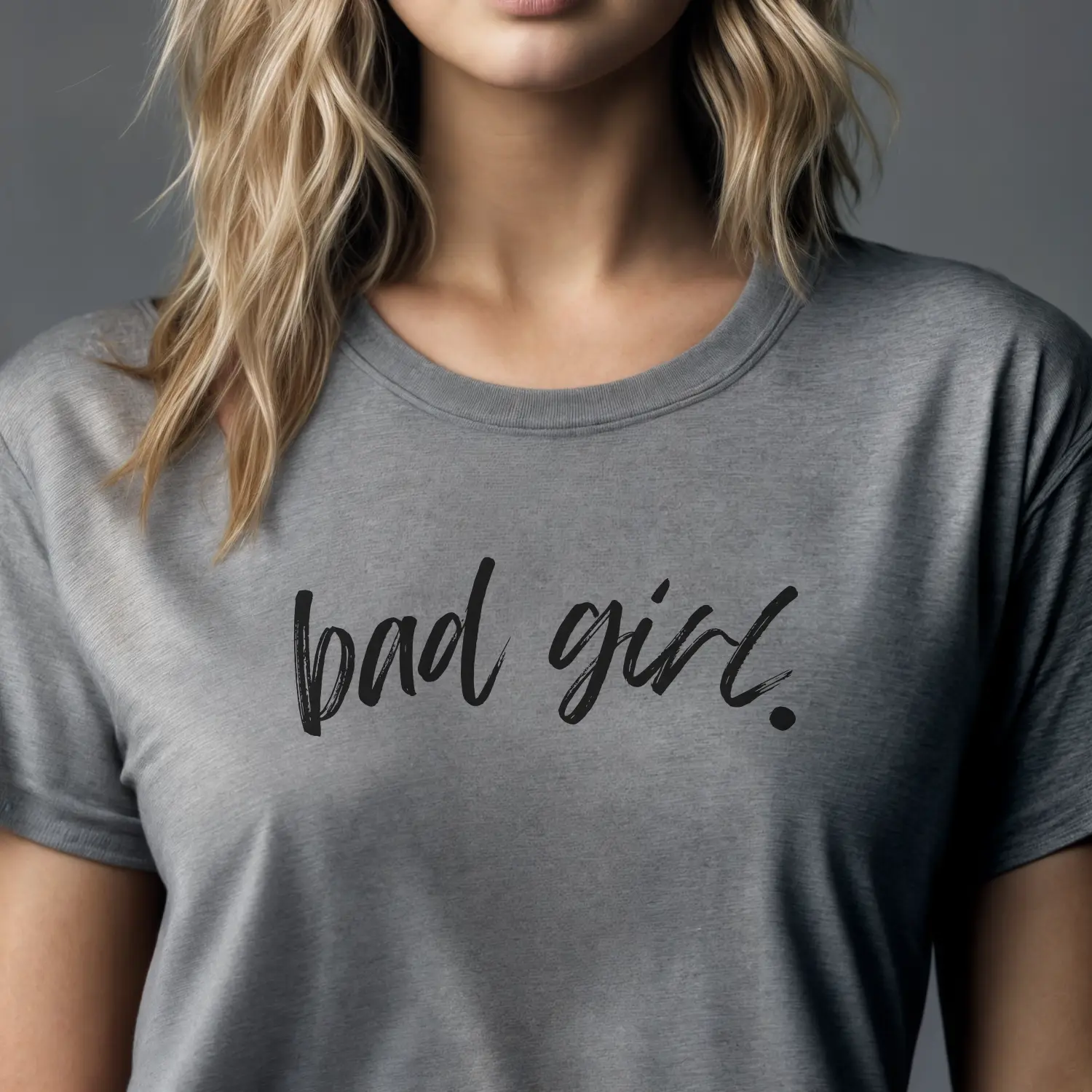 Bad Girl - Handwritten - Unisex Jersey Short Sleeve Tee
