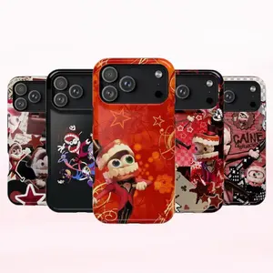 Caine TADC Phone Case, The Amazing Digital Circus Phone Case, Cartoon Collage Case, Compatible With iPhone 11 -17