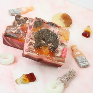 Fizzy Cola Soda BUBS 4oz Shea Butter Vegan Cruelty Free Soap Bar