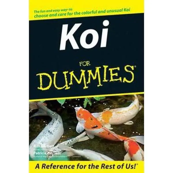 USED Book - Koi For Dummies by Bartlett, R. D. (Paperback) - english