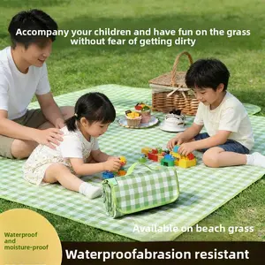 Parent-child travel Park picnic mat Waterproof portable outdoor floor mat Lawn spring outing Moisture-proof beach mat Camping