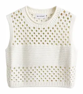 Isabella Fishnet Tank Top