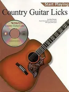 USED-Country Guitar Licks: Start Playing Series [With CD] by Warner, Alan (Paperback)