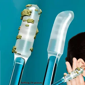 24 Earbud Cleaning Sticks, Adult Earwax Removal Tool, Suitable for All Ear Shapes, Non-Irritating, Reusable, for Everyone, Earwax Remover Tool, Ear Cleaner, Ear Canal Cleaner