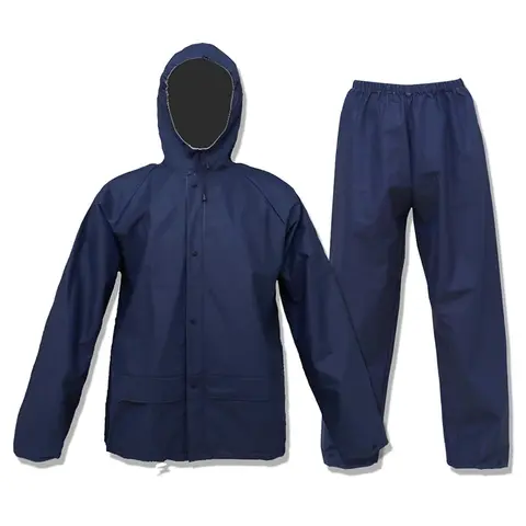 Rain Suits for Men Ultra-Lite Waterproof Protective Rain Coats Rain Gear Workwear with Pants Are Suitable, Fits Men Women, for All Sports, Reusable, Portable, for Theme Parks, Rainy Day, Hiking, Water Rides, Camping