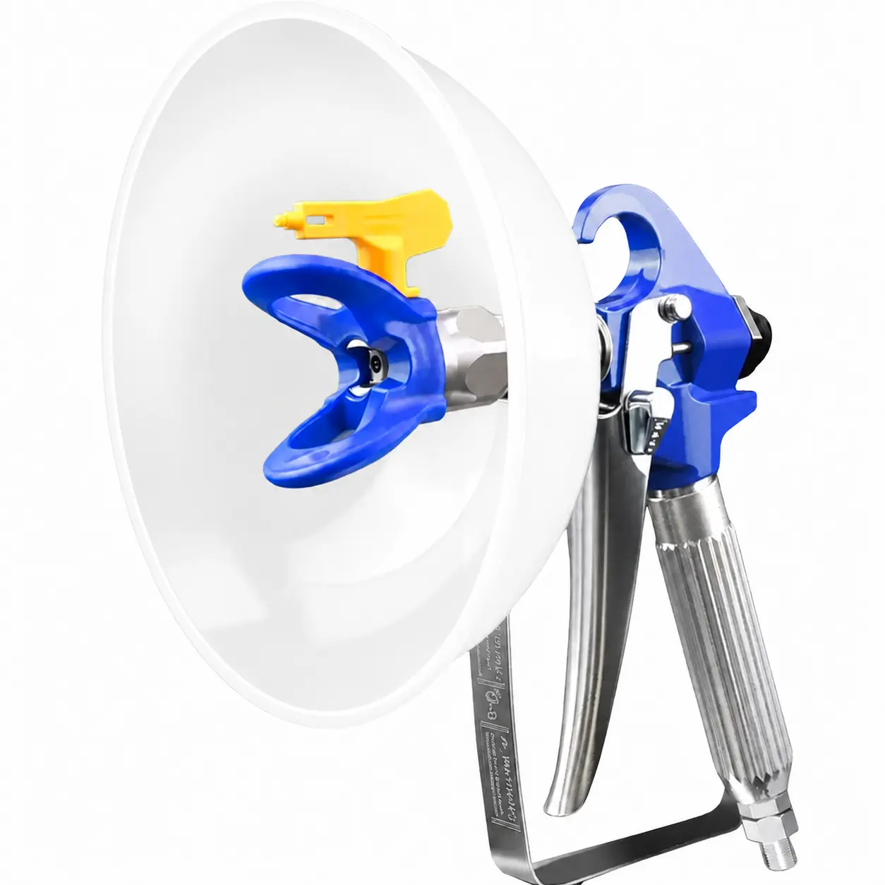 6.77 Inch Paint Sprayer Shield Clear Anti Splatter Guard for Airless Paint Sprayer Reduce Overspray