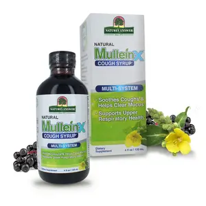Nature's Answer Mullein-X Multi System Liquid 4 Ounce | Respiratory Support | Non GMO Gluten Free