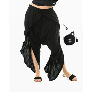 Flap Harem Pants