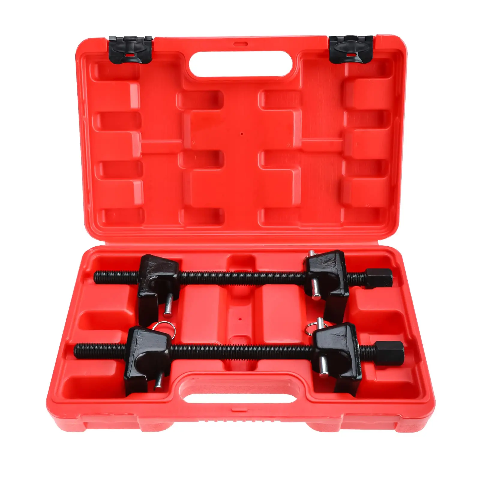 Macpherson Strut Spring Compressor Tool, 2pcs coil spring compressor tool, 1/2" Square Drive Strut Compressor for Car Truck