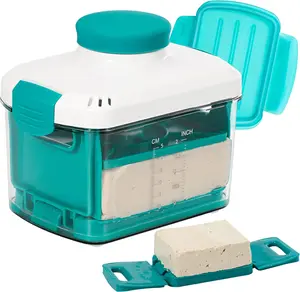 Adjustable Tofu Press - Vegan Tofu Press to Speed up Removing Water from Silken, Firm, and Extra Firm Tofu in 10-30mins without Crack - BPA Free
