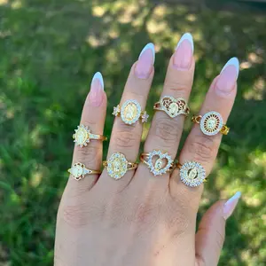 Virgen De Guadalupe Ring Adjustable