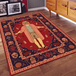 Lebowski Rug: Mid Century Modern Area Rug