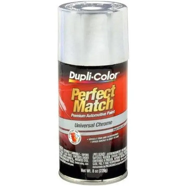 Dupli-Color BUN0200 Universal Chrome Exact-Match Automotive Paint - 8 oz. Aeros