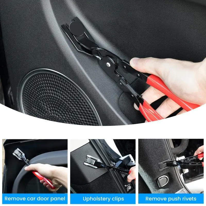 Heavy-Duty Push Pin Pliers | Automotive Trim Clip & Plastic Rivet Removal Tool for Auto Repair