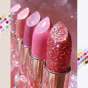 1pcs 5D DIY Handcraft Diamond Painting Set, 5D Diamond Art Set, DIY Decoration, Five Lipsticks Diamond Painting Set Full Round Drill DIY, Mosaic, Diamond Art, DIY Art Home Decoration, Diamond Painting Kits, suitable for Halloween and Christmas.