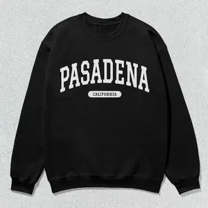 Pasadena Sweatshirt California Collegiate Crewneck Sweater Unisex