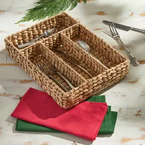 Water Hyacinth Cutlery Basket