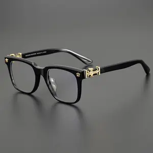 2026 Classic Flat Lens Bluelight Fashion Glasses, Unisex Full-Rim Plastic Square Frames, Anti-Eyestrain Eyewear, Ultra-Light Durable Men's Accessories, Suitable for Work & Daily Use