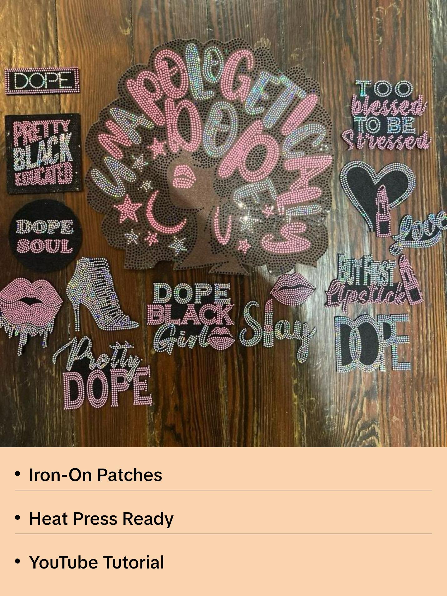 Unapologetically Dope Patch Set