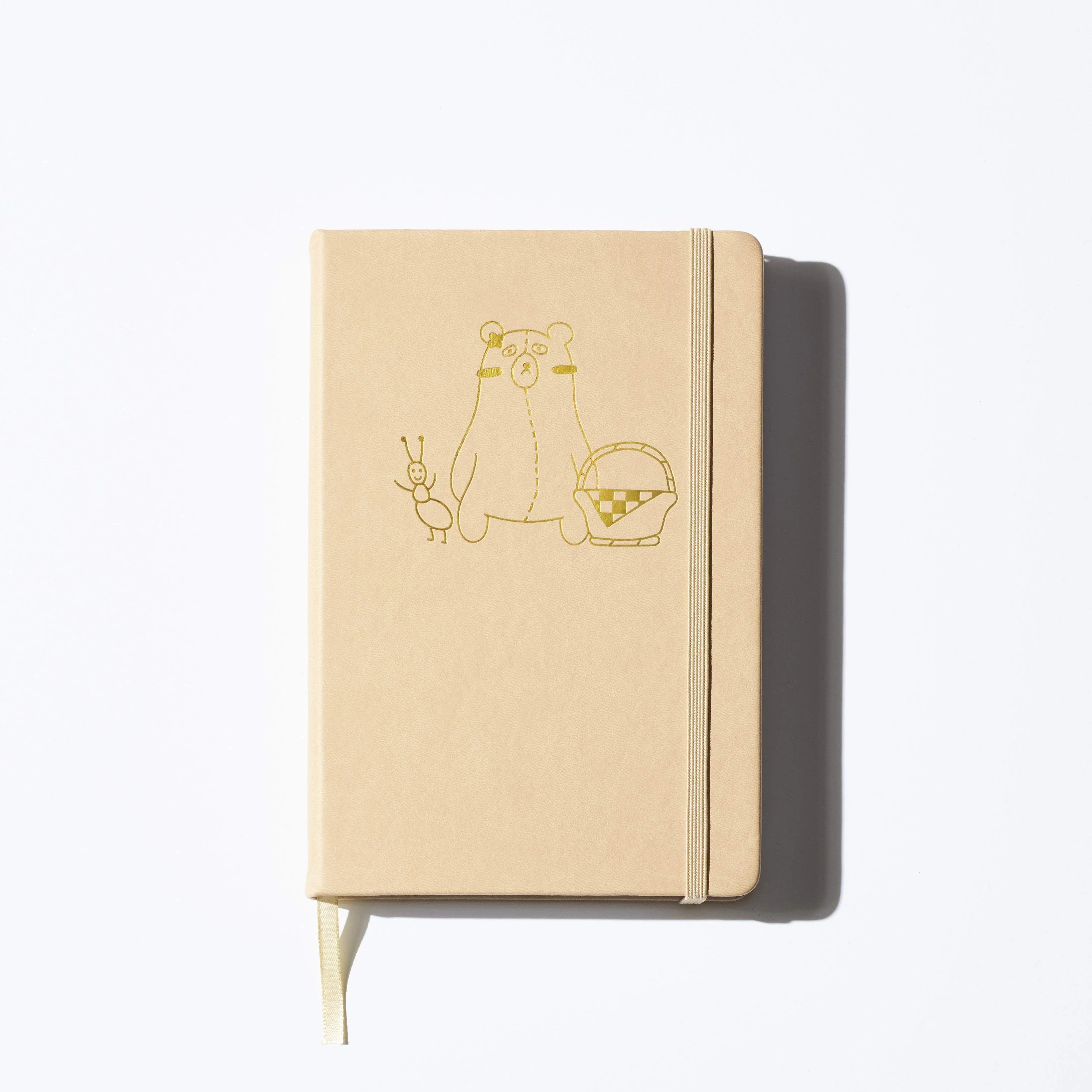 Creatures of Habittude Coloring Doodle Planner - Tan