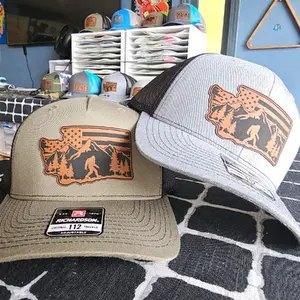 Washington BigFoot Richardson 112 Hat with Leatherette Patch